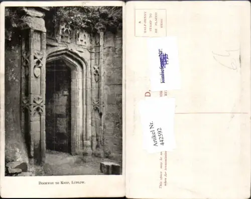 442592,Wales Ludlow Doorway to Keep Portal Tor