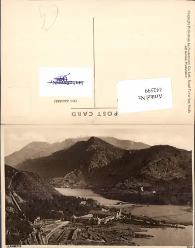 442599,Wales Llanberis Landschaft Bergkulisse