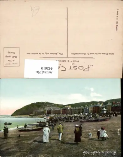 442610,Wales Aberystwyth Sands Strand Strandleben Boote