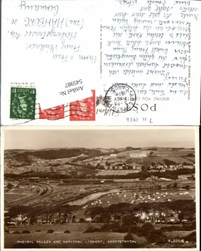 545987,Wales Aberystwyth Rheidol Valley National Library