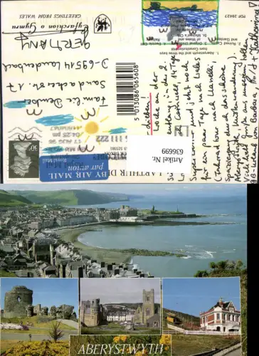 636699,Mehrbild Ak Aberystwyth Great Britain