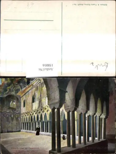 158016,Campania Salerno Amalfi Hotel d Cappucini Il Chiostro d 1200 Hof Mönch