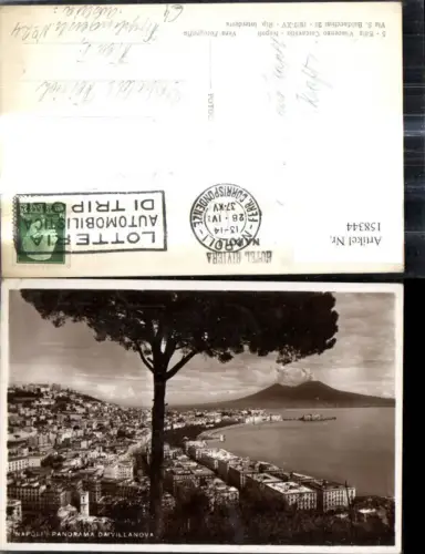 158344,Foto Ak Campania Napoli Neapel Panorama da Villanova