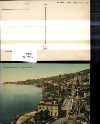 158496,Campania Napoli Neapel Veduta di Posillipo