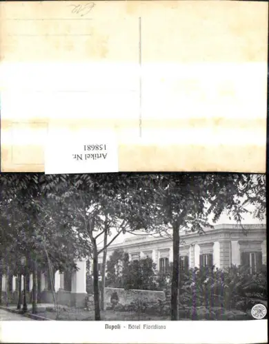 158681,Campania Napoli Neapel Hotel Floridiana