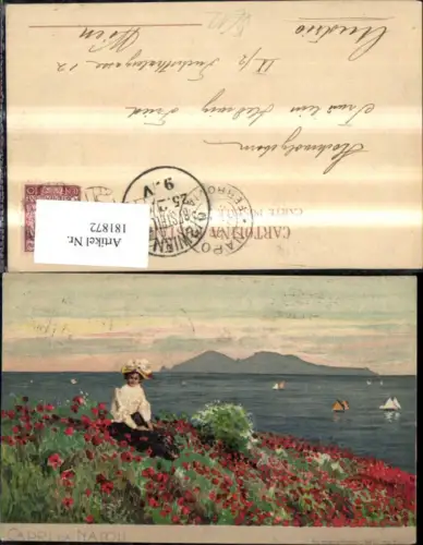 181872,Campania Capri da Napoli Künstler Ak Ediz Artistica pub Richter Co