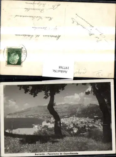 197768,Campania Sorrento Panorama da Capodimonte
