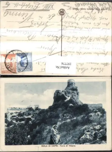 197774,Campania Isola di Capri Torre di Tiberio