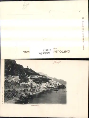 210517,Campania Amalfi Teilansicht Panorama