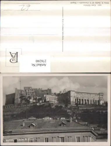 276240,Campania Napoli Neapel Castel S. Elmo Burg