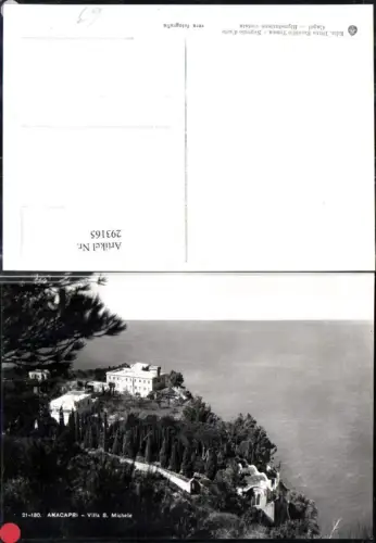 293165,Campania Napoli Anacapri Villa S. Michele