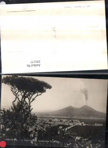 293177,Campania Napoli Neapel Totale m. Vesuvio Vesuv Vulkan