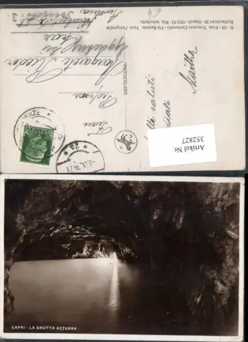 352827,Campania Napoli Neapel Capri La Grotta Azzurra Grotte See