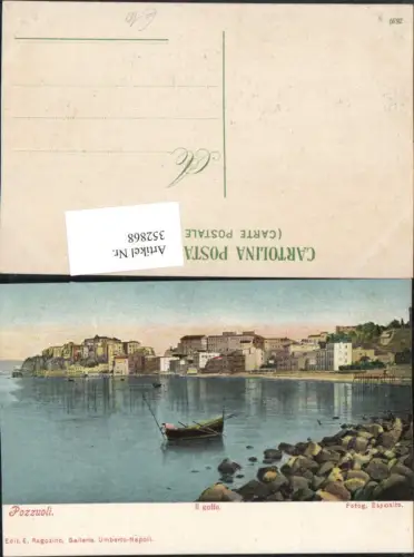 352868,Campania Napoli Pozzuoli Il golfo Golf Teilansicht