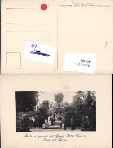 446401,Campania Salerno Cava di Tirreni Parte di giardino del Grand Hotel Victoria Garten