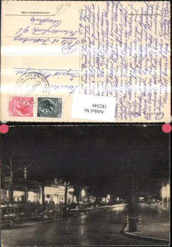 182349,Emilia-Romagna Riccione Notturno Straßenansicht