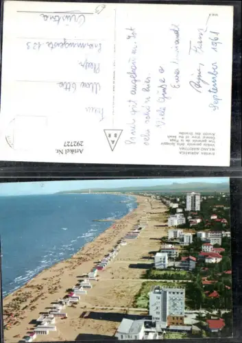 292727,Emilia-Romagna Ravenna Milano Marittima Teilansicht Strand