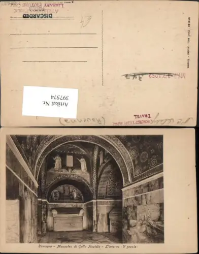 397574,Emilia-Romagna Ravenna Mausoleo di Galla Placidia Interno Mausoleum