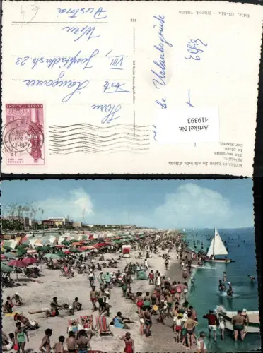 419393,Emilia-Romagna Rimini Spiaggia Strand Strandleben