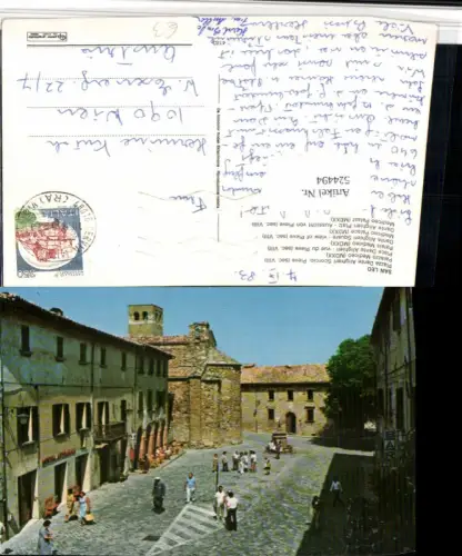524494,Emilia-Romagna Rimini San Leo Piazza Dante Alighieri Platz