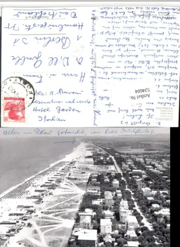 524604,Emilia-Romagna Forli-Cesena Cesenatico Panorama Totale Strand