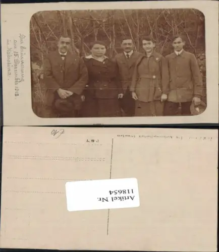 118654,FotoAK 1918 Leute in Nabresina - Friuli venezia Giulia