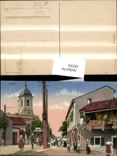 182301,Friuli-Venezia-Giulia Trieste Opcina Straßenansicht