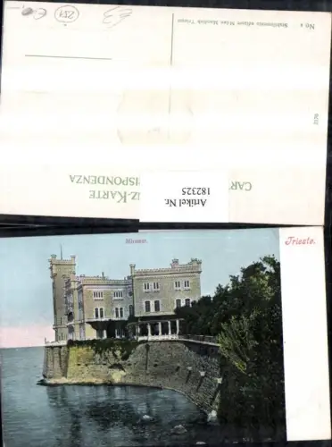 182325,Friuli-Venezia-Giulia Trieste Miramar Schloss