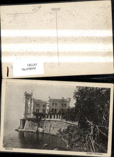 197381,Friuli Venezia Giulia Trieste Triest Castello Miramare