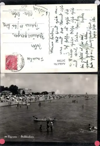 247388,Friuli-Venezia-Giulia Udine Lignano Sabbiadoro Strand Strandleben