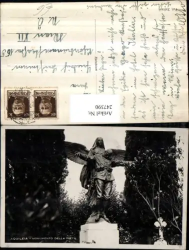 247390,Friuli-Venezia-Giulia Udine Aquileia Monumento della Pieta Denkmal