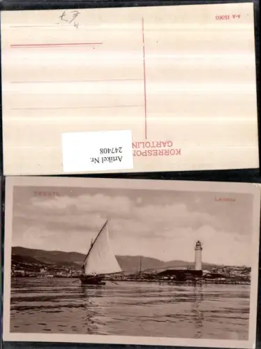 247408,Friuli-Venezia-Giulia Trieste Triest Lanterna Leuchtturm Segelboot