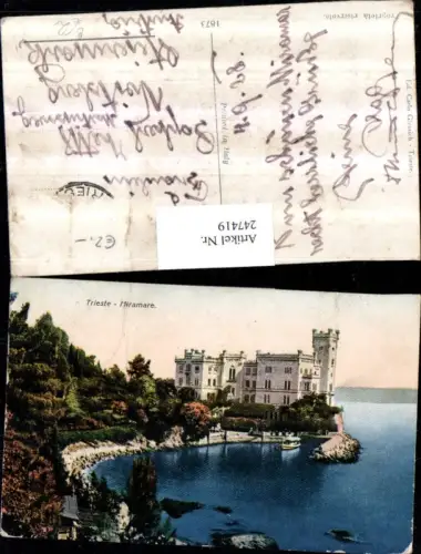 247419,Friuli-Venezia-Giulia Trieste Triest Miramare Schloss