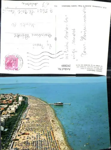 292889,Friuli-Venezia-Giulia Udine Lignano Sabbiadoro Spiaggia e Terrazza Strand Terrasse