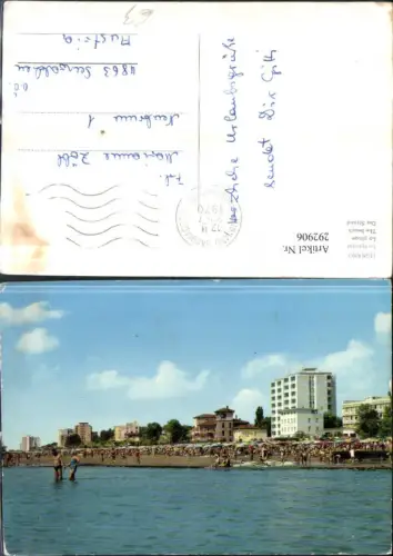 292906,Friuli-Venezia-Giulia Udine Lignano Sabbiadoro Spiaggia Strand Strandleben