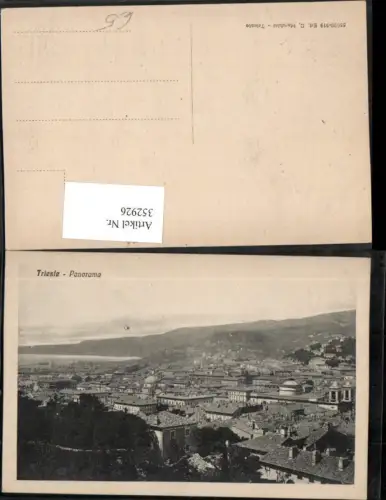 352926,Friuli-Venezia-Giulia Trieste Triest Panorama Totale