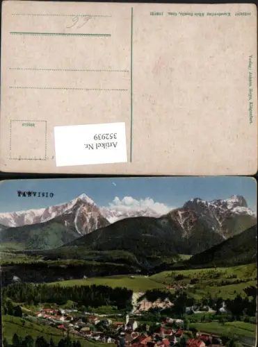 352939,Friuli-Venezia-Giulia Udine Tarvisio Tarvis Totale Bergkulisse