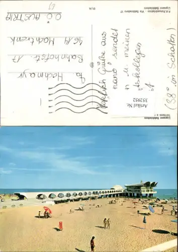 352952,Friuli-Venezia-Giulia Udine Lignano Sabbiadoro Terrazza a mare Strand Seebrücke