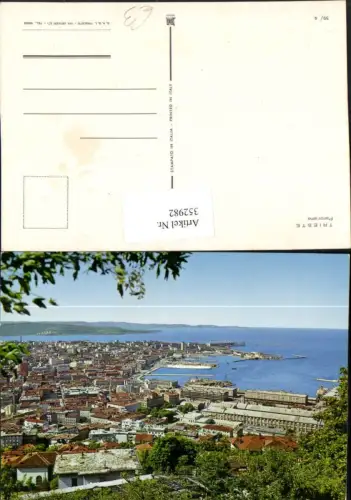 352982,Friuli-Venezia-Giulia Trieste Triest Panorama Totale