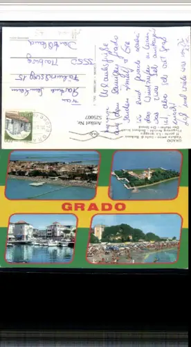 525007,Friuli-Venezia-Giulia Görz Gorizia Grado Barbana Insel hafen
