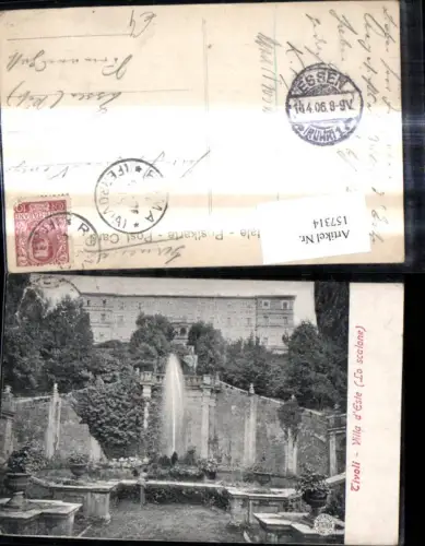 157314,Lazio Roma Tivoli Villa d Este Lo Scalone