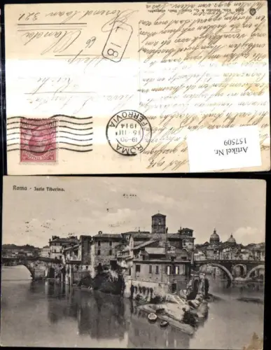 157509,Lazio Roma Rom Isola Tiberina