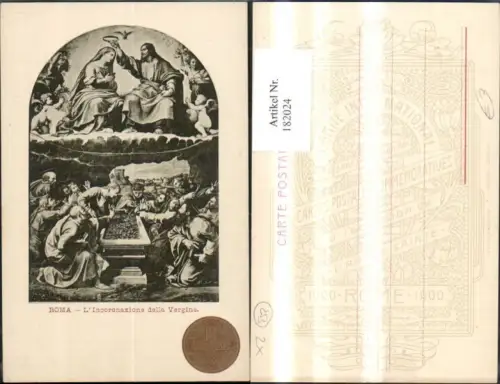 182024,Lazio Roma Rom L Incoronazione della Vergine