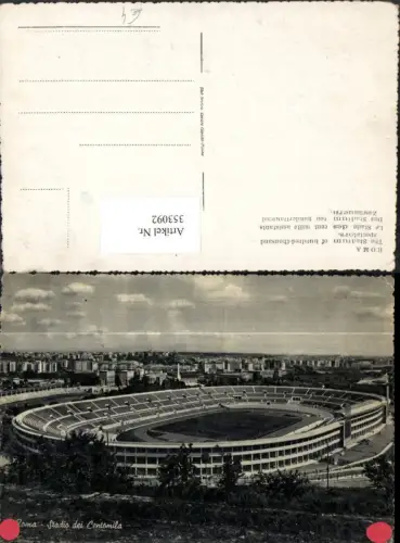 353092,Lazio Roma Rom Stadio di Centomila Stadion