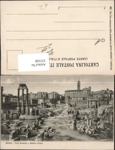 353100,Lazio Roma Rom Foro Romano e Basilica Giulia Forum