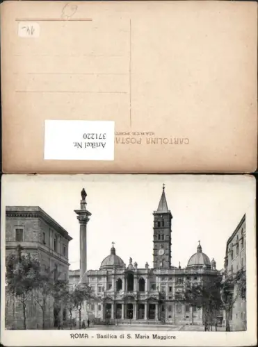 371220,Lazio Roma Rom Basilica di s. Maria Maggiore Kirche Säule
