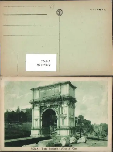 371242,Lazio Roma Rom Foro Romano Arco di Tito Titusbogen
