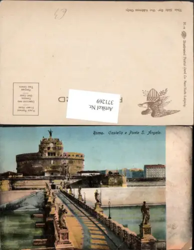 371269,Lazio Roma Rom Castello e Ponte S. Angelo Engelsburg Brücke
