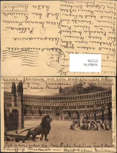 371276,Lazio Roma Rom Circo Massimo Ultima preghiera Circus Löwe