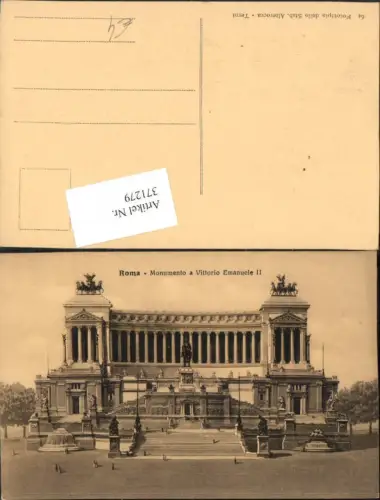 371279,Lazio Roma Rom Monumento e Vittorio Emanuele Denkmal Gebäude